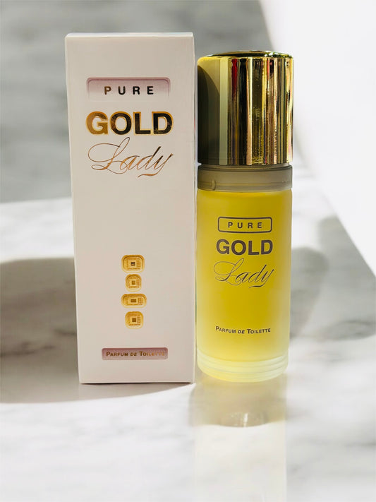Milton Lloyd Pure Gold Lady For Her 50ml Parfum De Toilette Similar To Lady Million