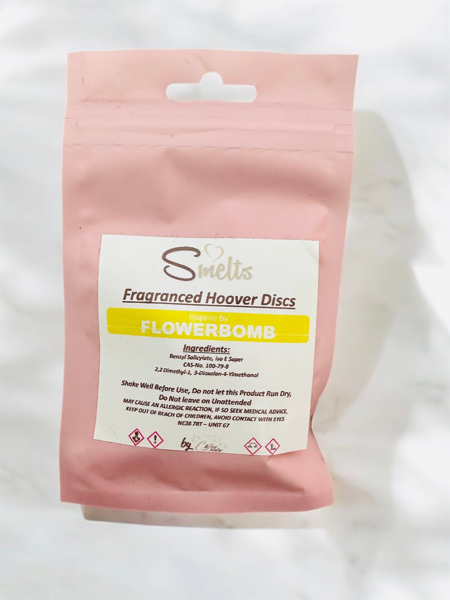 Hoover Discs Inspired By Flowerbomb (pack of 4)