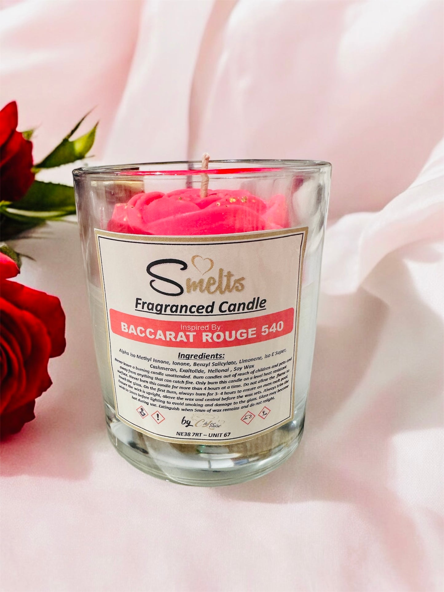 Baccarat Rouge 540 candle