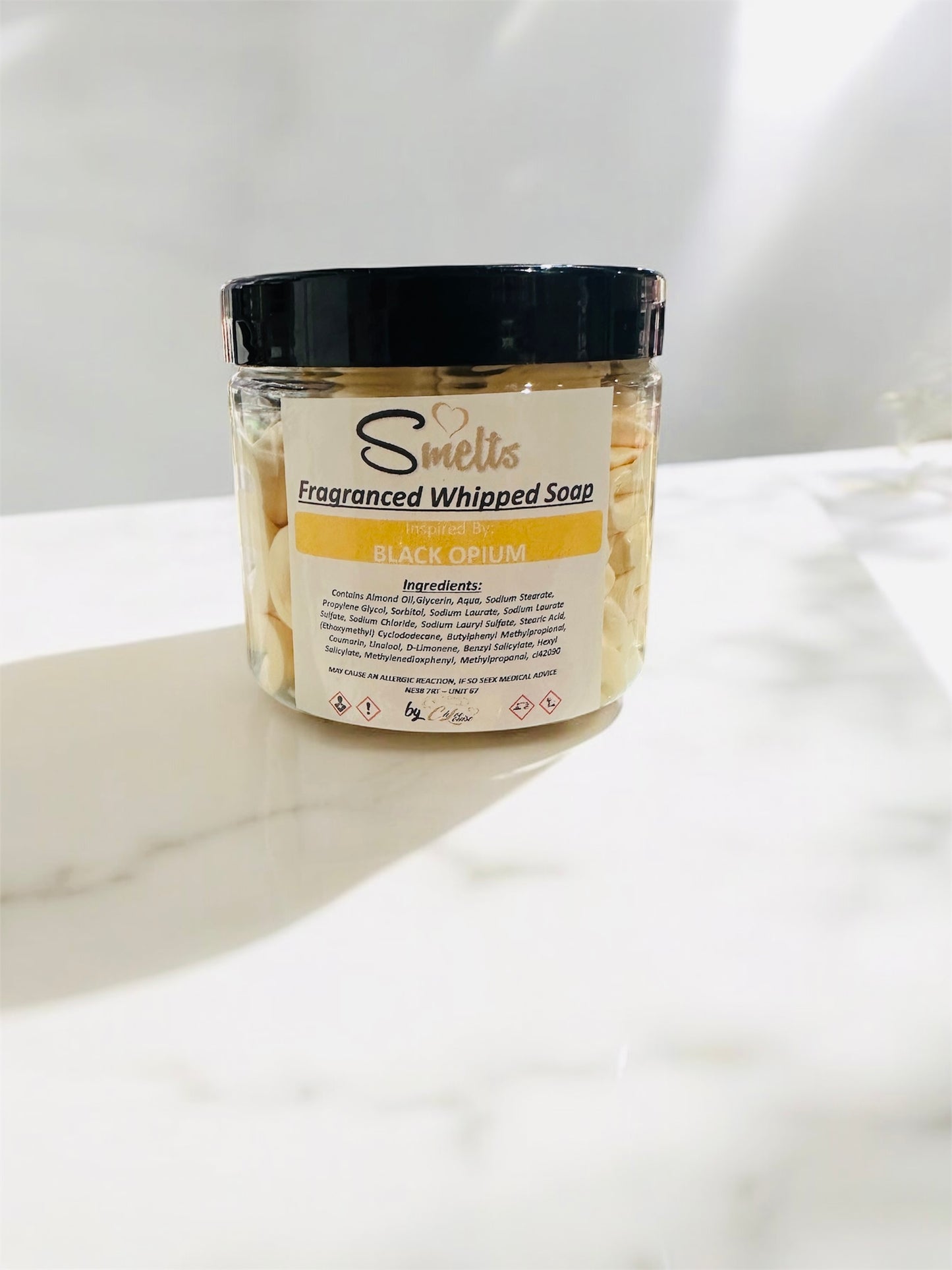 Fragranced Whipped Soap Inspired By Black Opium