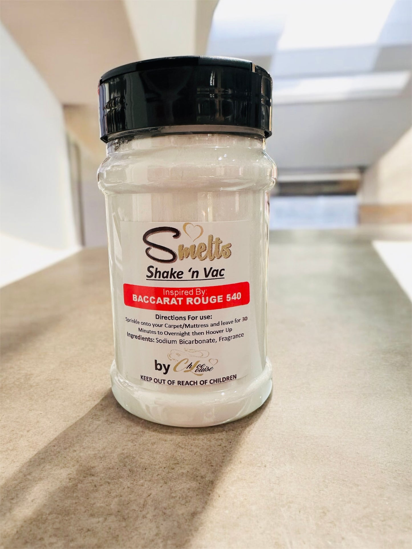 Shake N Vac Shaker Bottle Inspired By Baccarat Rouge 540