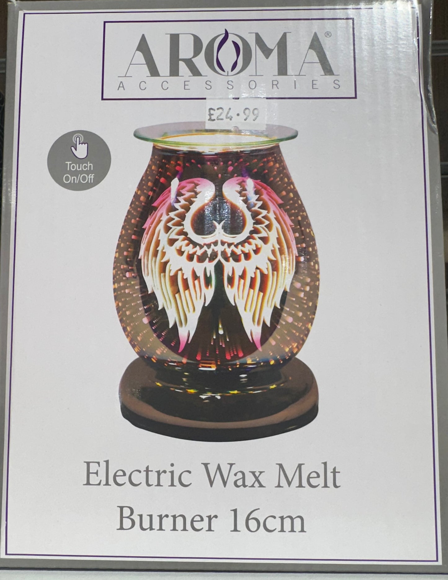Electric Wax Melt Burner Touch Lamp Angel Wings