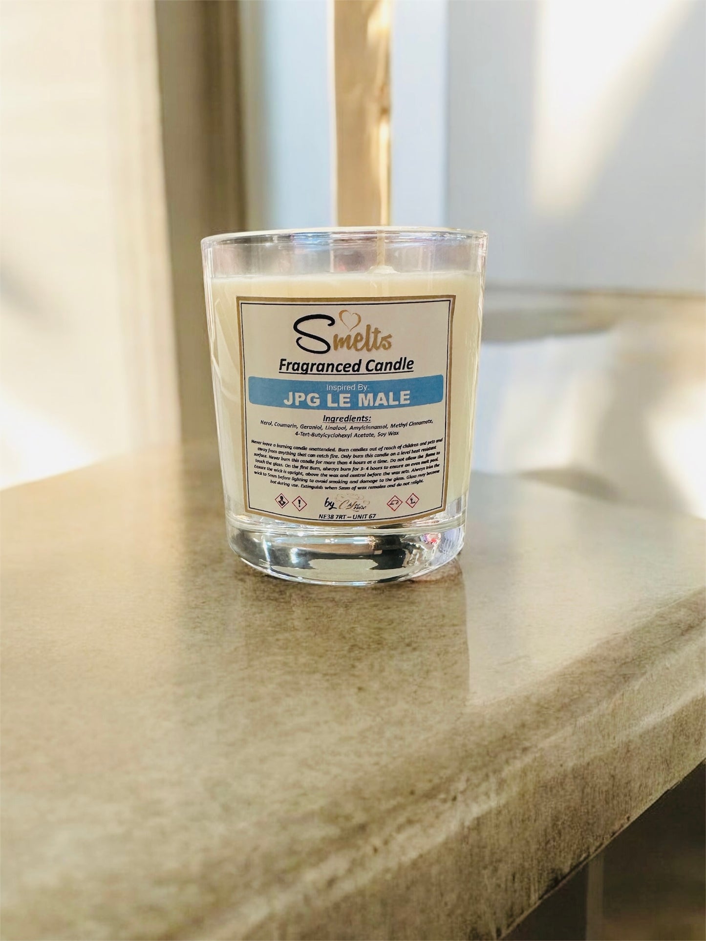 Fragranced Candle Inspired By J.P.G Le Male