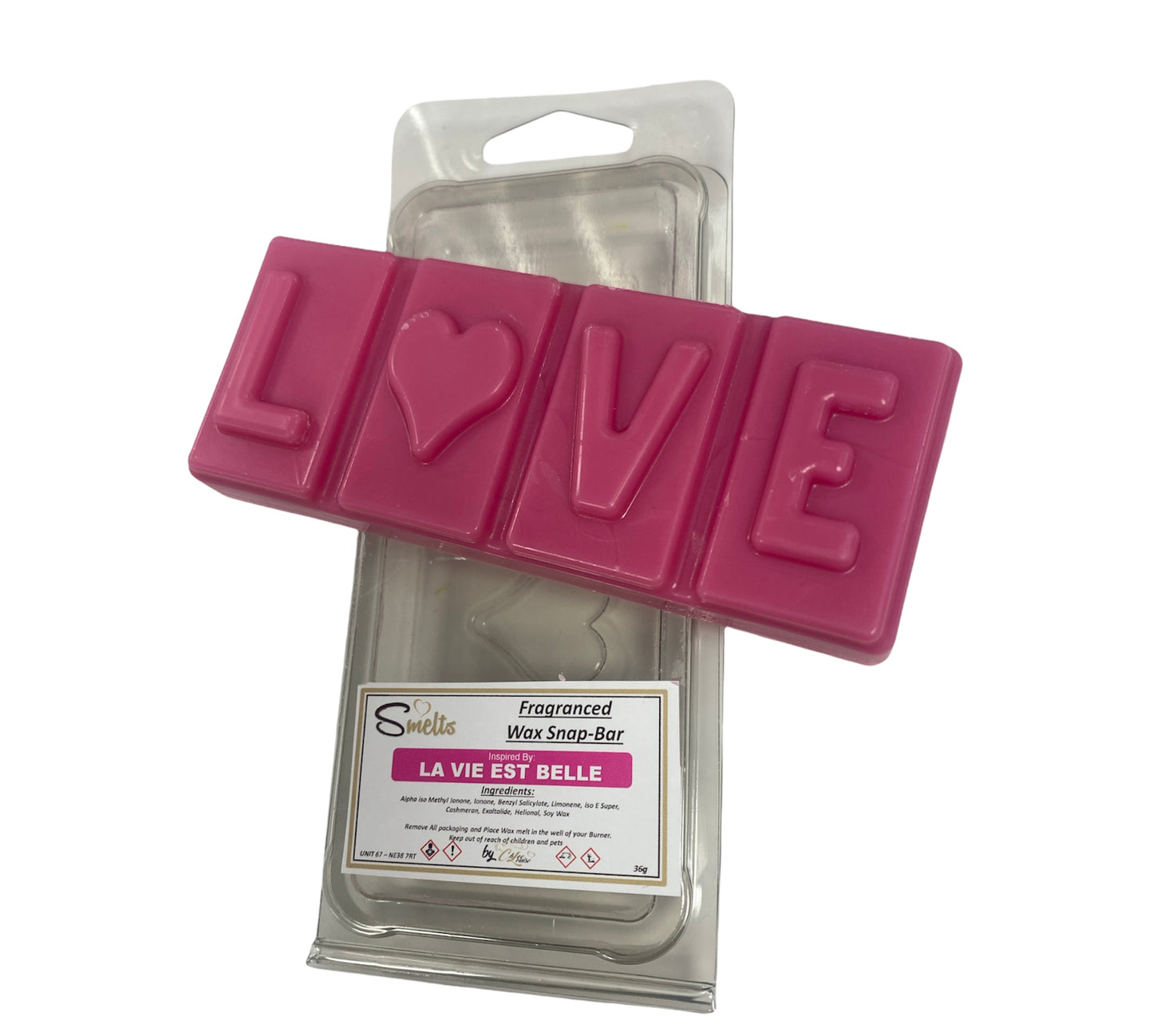 Wax Pack Inspired By LA VIE EST BELLE