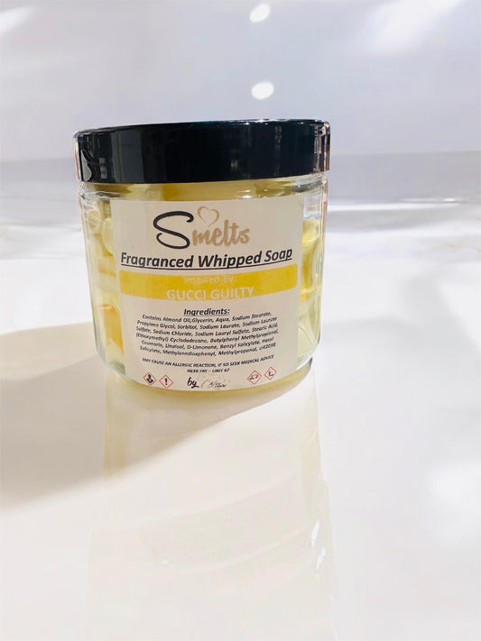 Fragranced Whipped Soap Inspired By Gucci Guilty