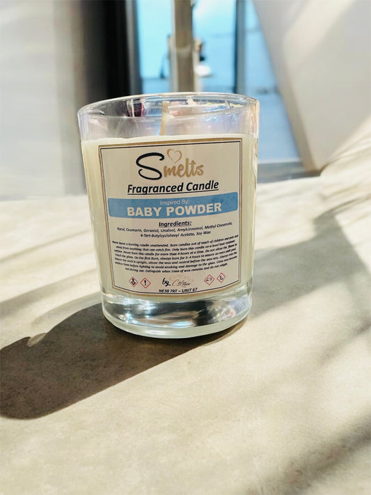 Fragranced Candle Inspired By Baby Powder