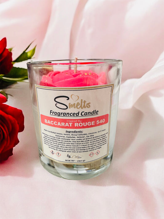 Baccarat Rouge 540 candle