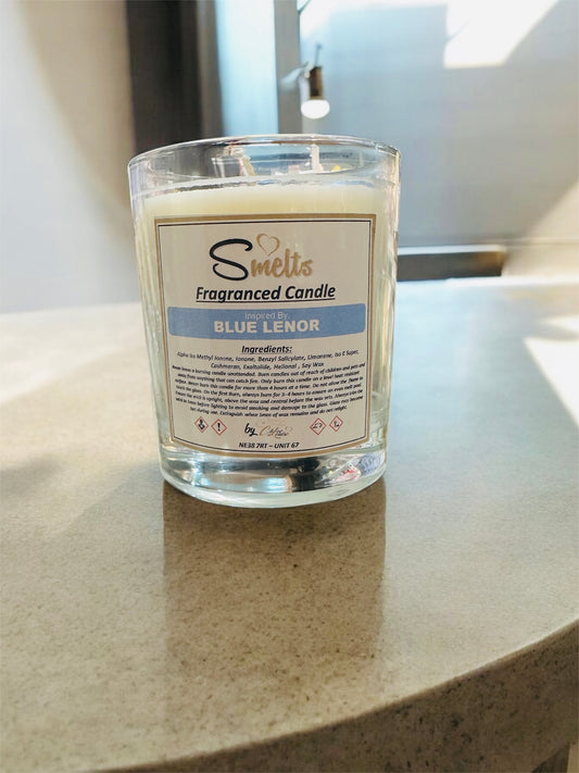 Fragranced Candle Inspired By Blue Lenor
