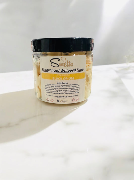 Fragranced Whipped Soap Inspired By Black Opium