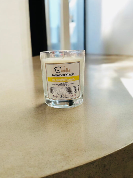 Fragranced Candle Inspired By Flowerbomb