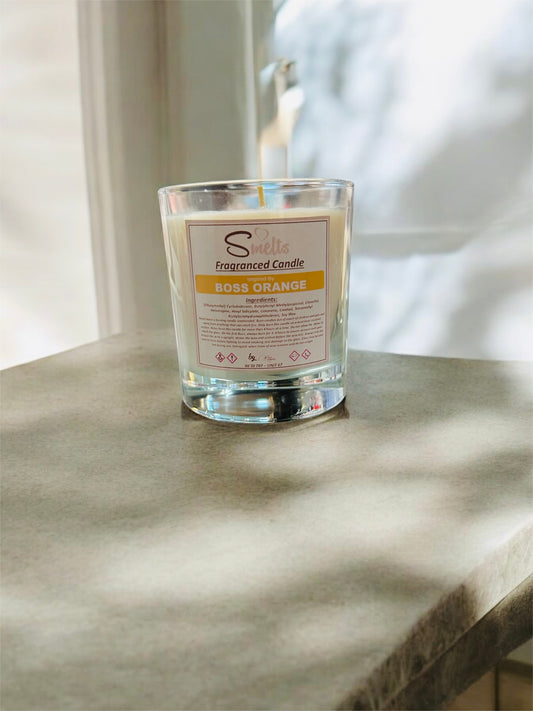 Fragranced Candle Inspired By Boss Orange
