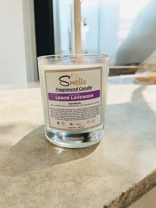 Fragranced Candle Inspired By Lenor Lavender
