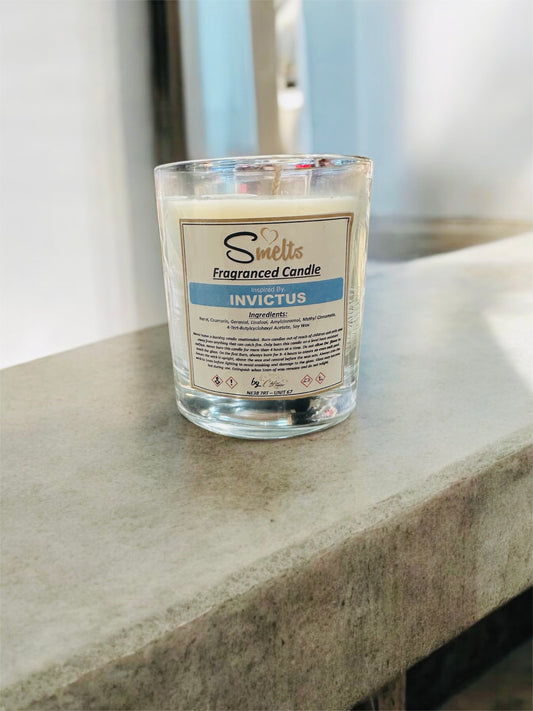 Fragranced Candle Inspired By Invictus