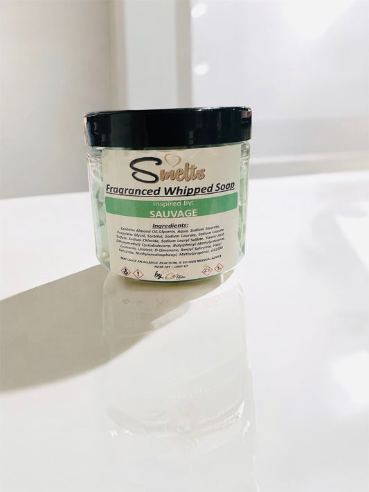 Fragranced Whipped Soap Inspired By Sauvage