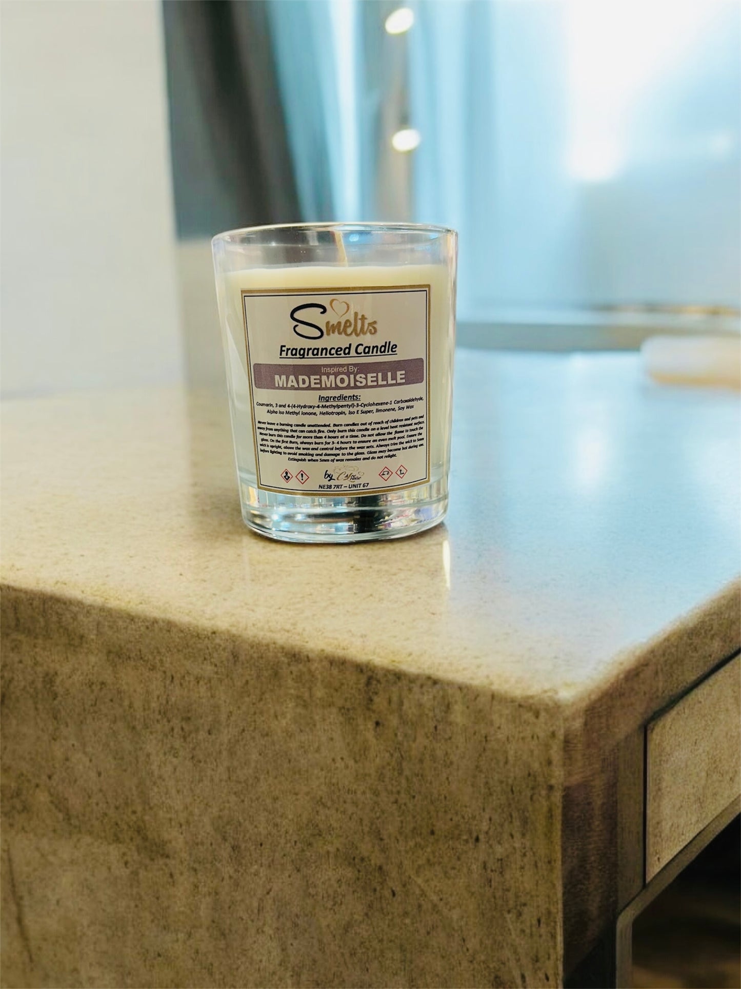Fragranced Candle Inspired By Mademoiselle