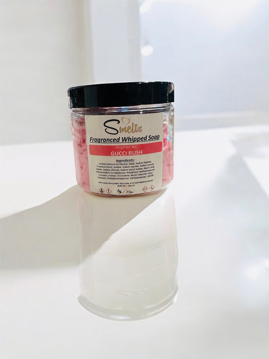 Fragranced Whipped Soap Inspired By Gucci Rush