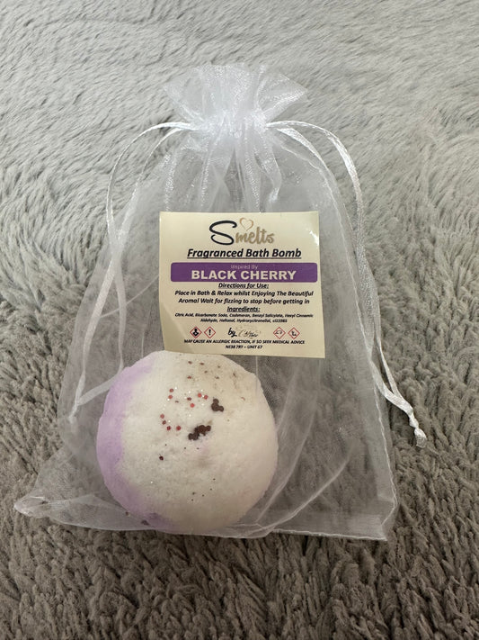 Bath Bomb Inspired By Black Cherry