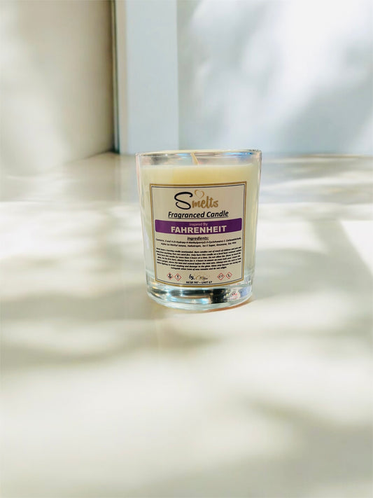 Fragranced Candle Inspired By Fahrenheit